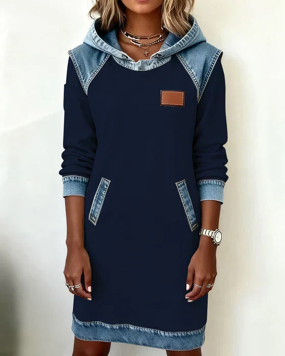 Lunariae – Casual Winter Hoodie Dress