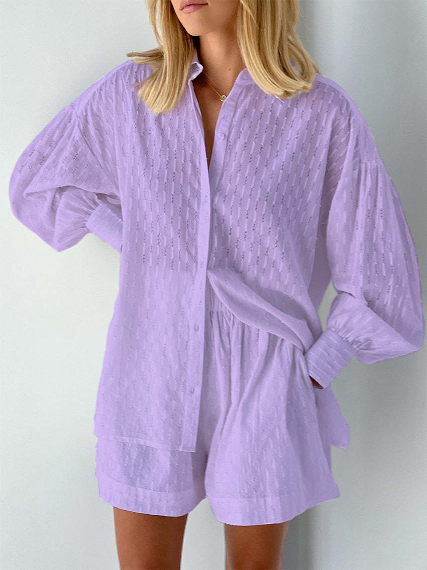 Elizabeth - Light Shirt and Shorts Set