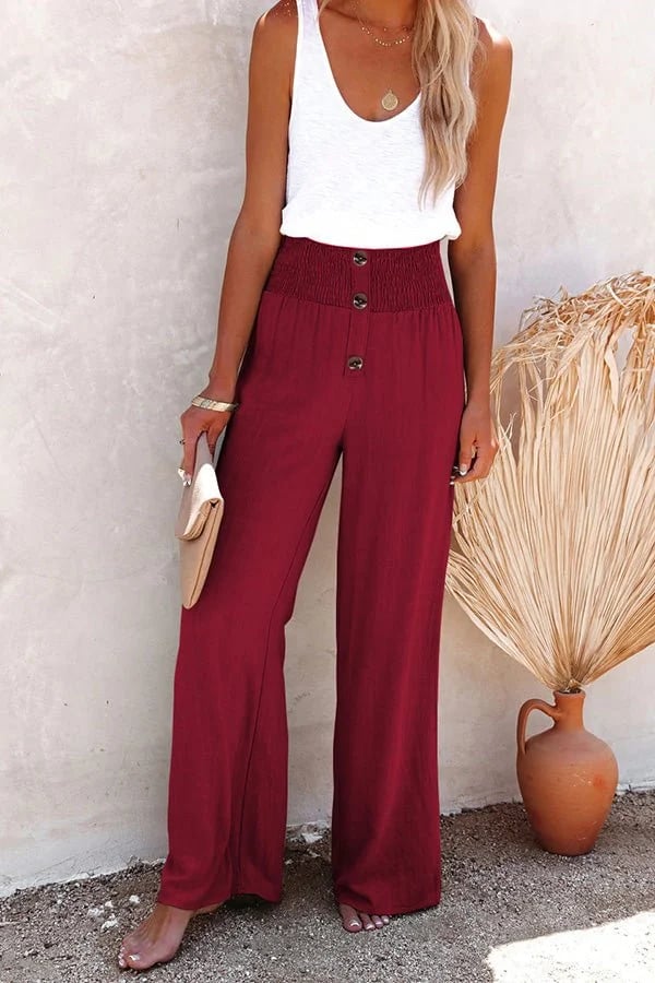 Riana - Relaxed High-Waisted Pants