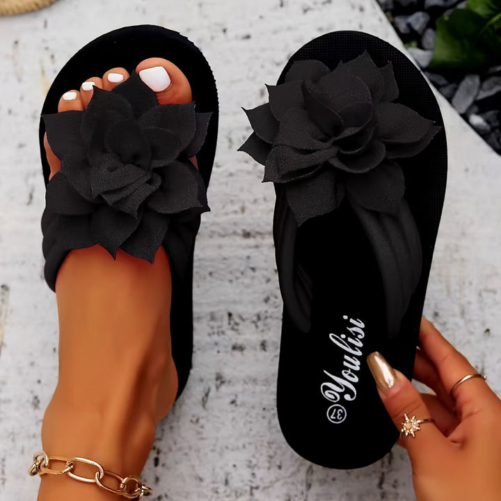 Elegant Flower Sandals