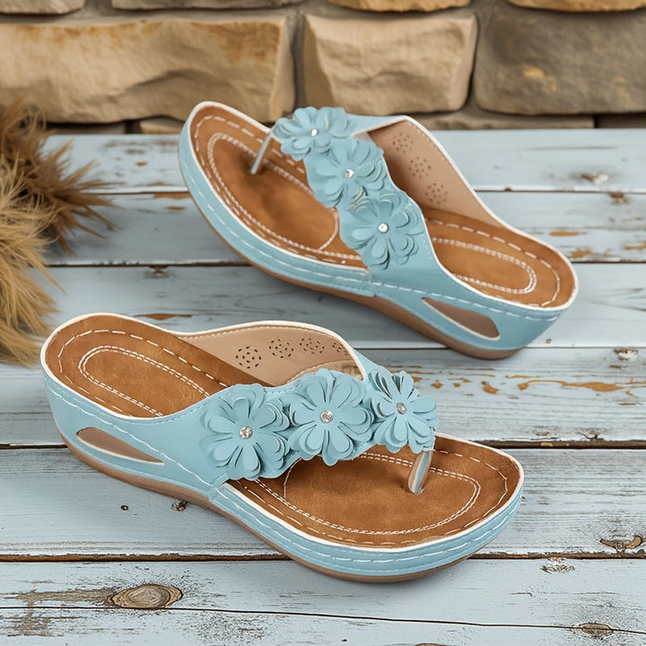 Comfortable Floral Sandals