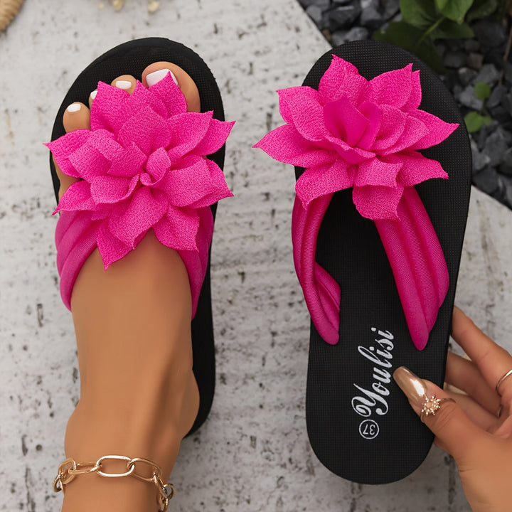 Elegant Flower Sandals