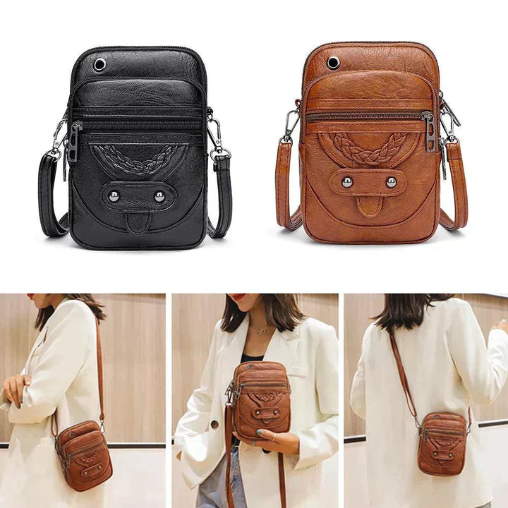 Laura™ | Structured Leather Bag