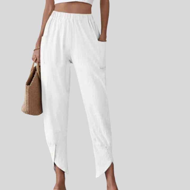 Essari - Split Hem Pants