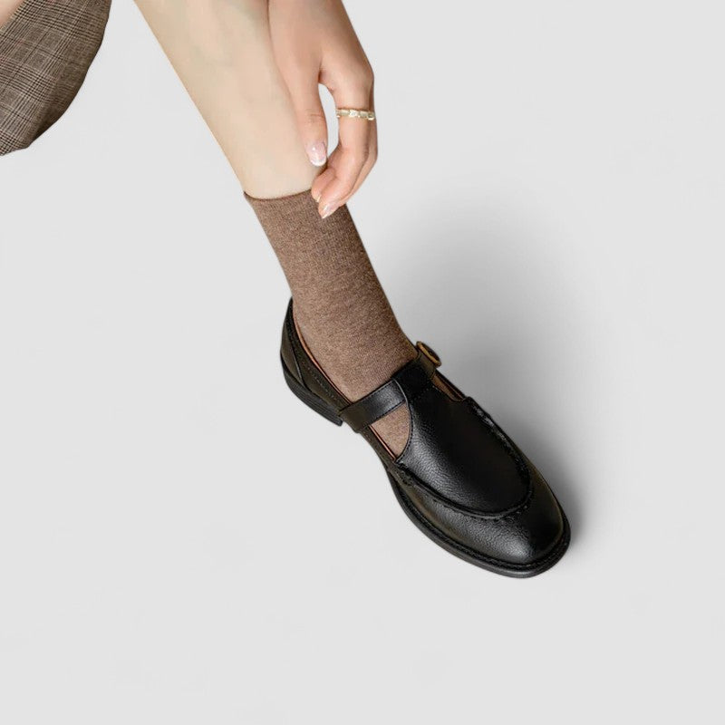 Zhelynne | Orthopedic Mary Jane Shoes with Square Toe