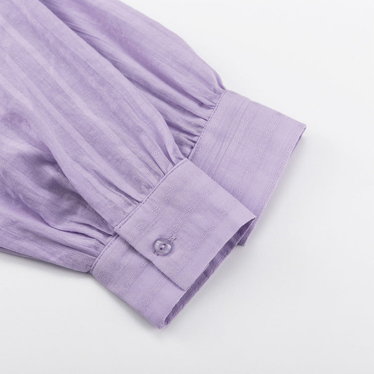 Viola - Button-Up Shirt and Breezy Shorts Set
