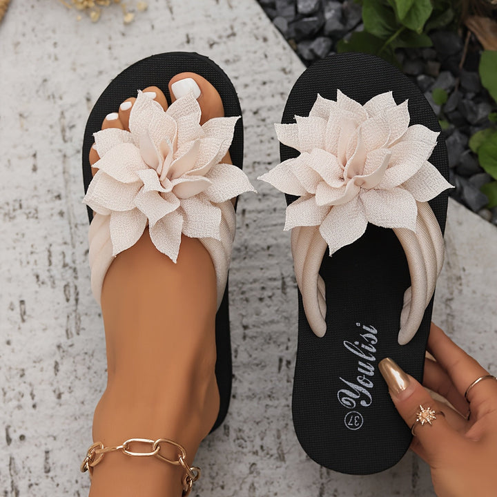 Elegant Flower Sandals