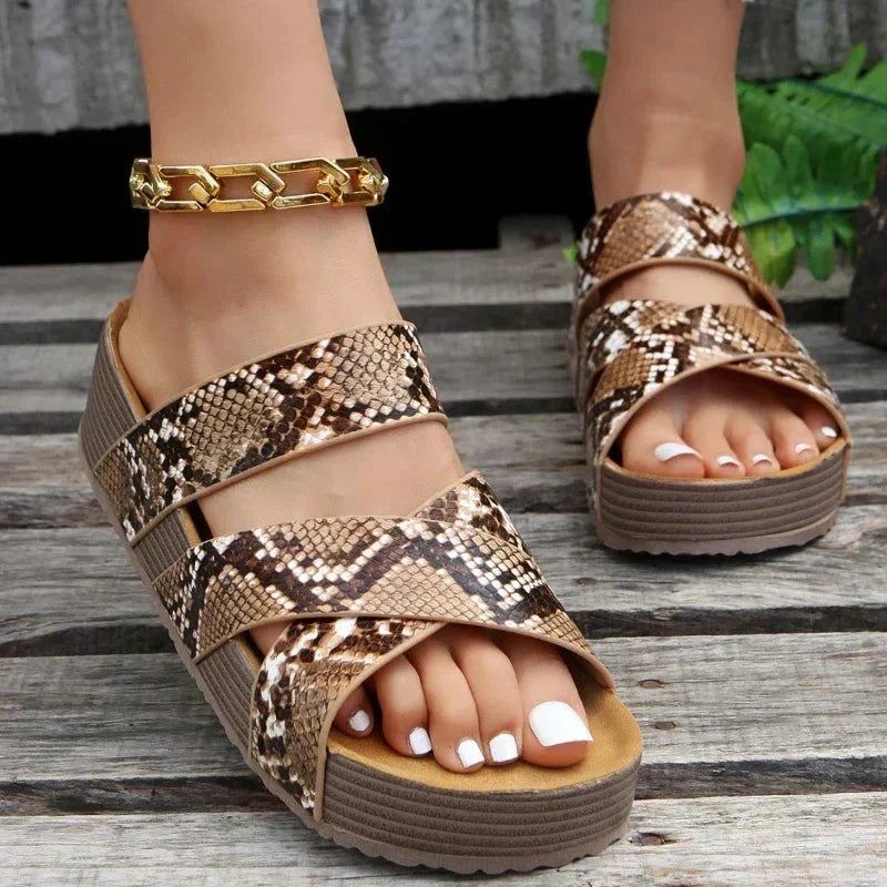 Woven Elegance Sandals